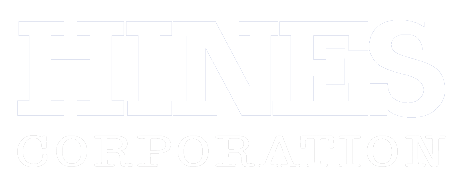 Hines Logo in white